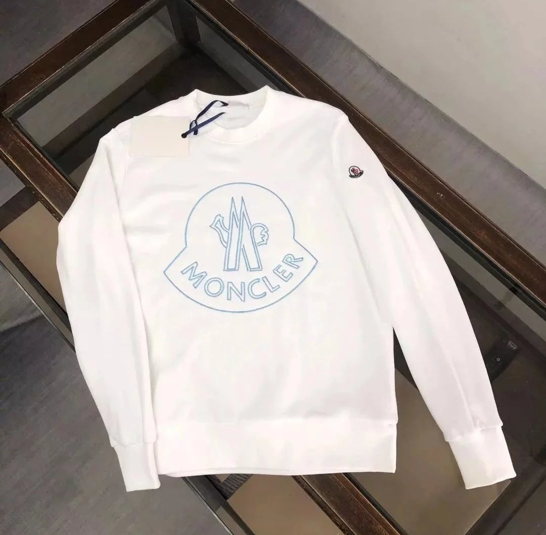 Sudadera Logo Circular Frontal Estilo Streetwear