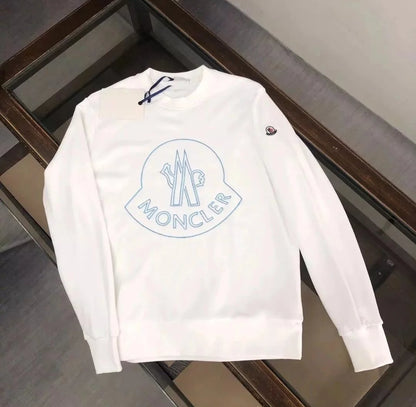 Sudadera Logo Circular Frontal Estilo Streetwear