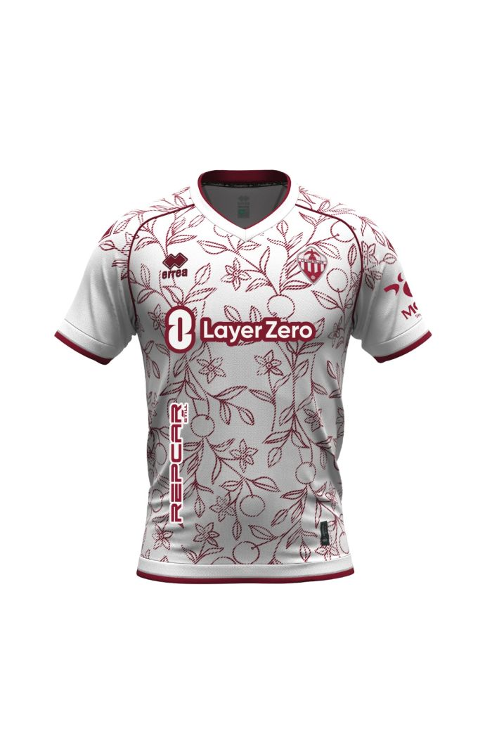33Camiseta CD Castellón – Segunda Equipación Blanca