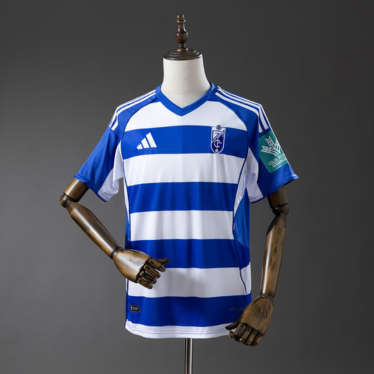 72Camiseta Oficial Granada CF Azul y Blanca – Segunda Equipación