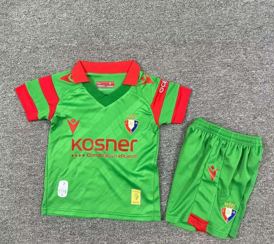Segunda Equipación CA Osasuna para Niños – Camiseta y Pantalón Oficial