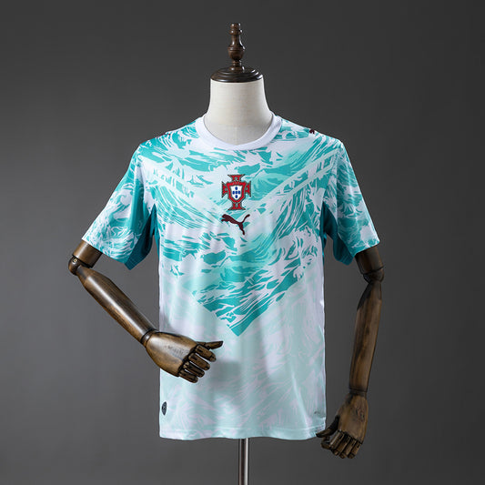 Camiseta Portugal Segunda Equipación – Verde Agua